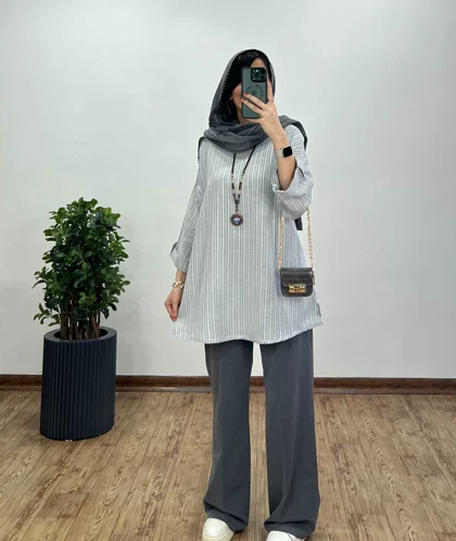 مانتو لینن دیپلمات تیارا