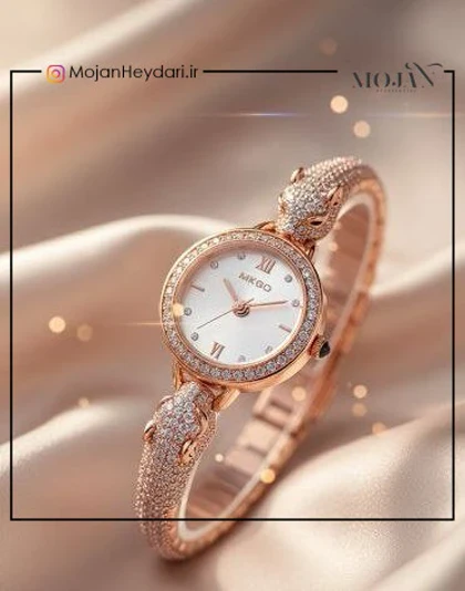 ساعت پلنگ پرنگین کاخ نیاوران کد 1850 13z - گالری موژان حیدری