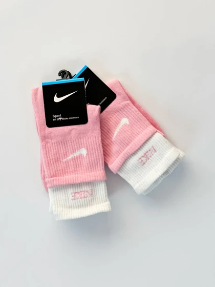 جوراب ساق‌دار نخ پنبه دو کش نایکی Nike