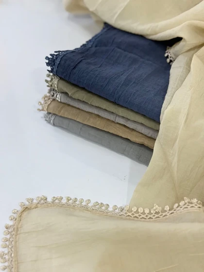 شال حریر ابریشم نازدار