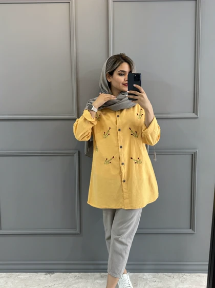 مانتو لینن لاله