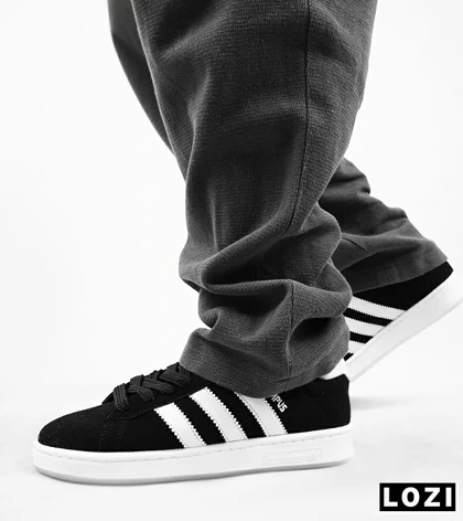 کفش کتانی مردانه مشکی ADIDAS Campus