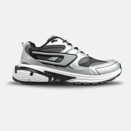 کفش کتانی مردانه نقره ای خاکستری DIESEL S-SERENDIPITY SPORT مدل 5384