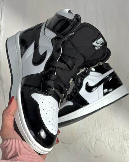 AIR JORDAN  سفید مشکی کد 1200126