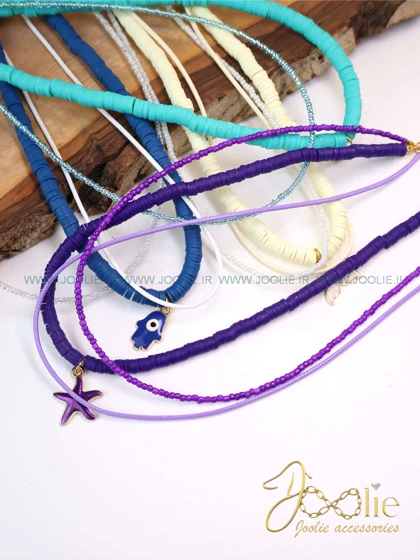 گردنبند زنانه فشن مدل واشر کد N3133