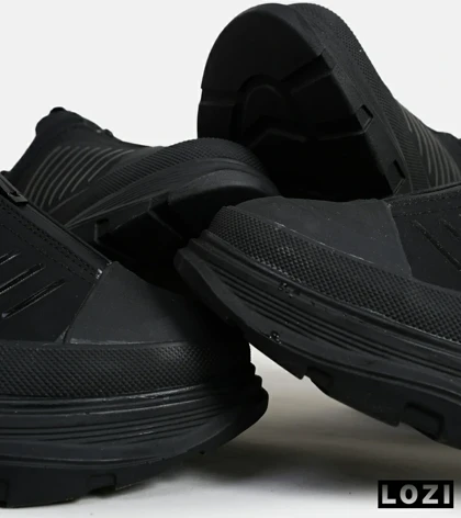 کفش کتانی نیم ساق مشکی Alexander McQueen مدل 5812