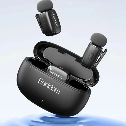 ست میکروفن بی سیم ارلدام Earldom مدل ET-MC16L با درگاه لایتنینگ