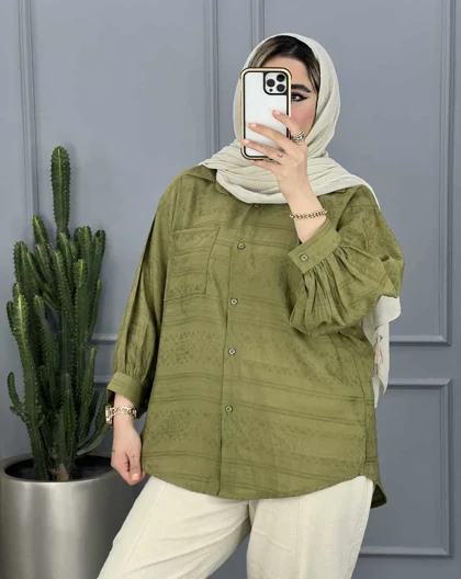 شومیز کتیبه (41) کد3644