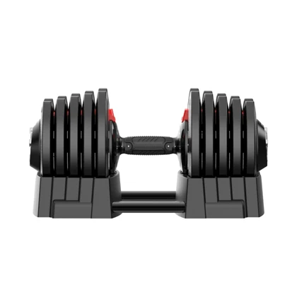 ست دمبل و هالتر متغیر بدنسازی طرح بوفلکس وزن 40 کیلوگرمی مدل Multifunction Adjustable 2 in 1 دو کاره بسته یک عددی