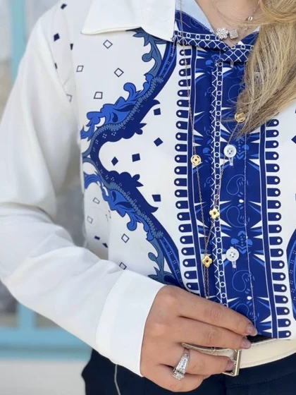 شومیز زنانه مدل دلچه(ارسال فوری)