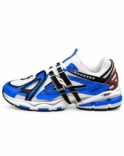 کتانی مردانه نیوبالانس 1906 آبی سفید New BALANCE 1906A