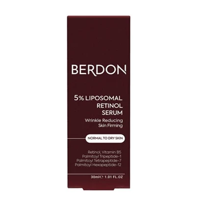 سرم رتینول لیپوزومال 5% پوست نرمال تا خشک بردون 30 میل
