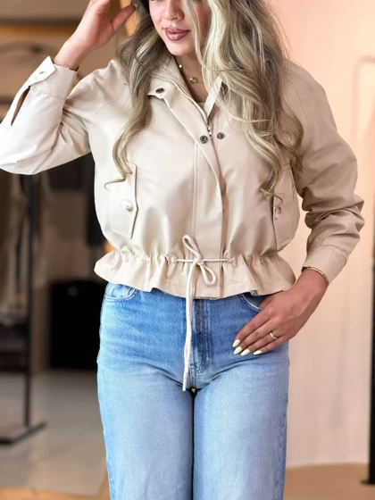 ترنچ کت سارن استخوانی 010217