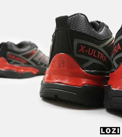 کفش کتانی مردانه و زنانه مشکی قرمز سالومون Salomon X ULTRA مدل 3280