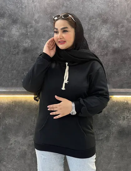 هودی مشکی اسپان کد : nn104