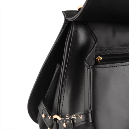 کیف دوشی و دستی زنانه چرم یلسان مدل مارال کد 008-HRM
