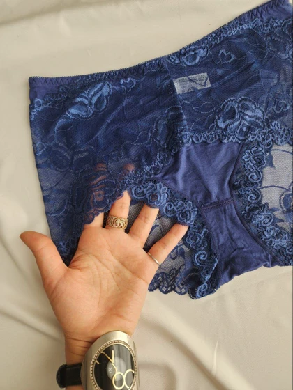 شورت فاق بلند نخ و دانتل کد: 3978