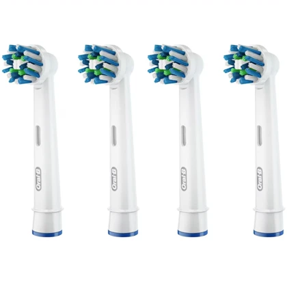 سری یدک مسواک برقی اورال بی Oral-B مدل CrossAction EB50-4 بسته 4 عددی