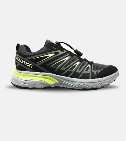 کفش کتانی مشکی سبز Salomon X ULTRA