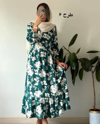 پیراهن مانتویی غزل