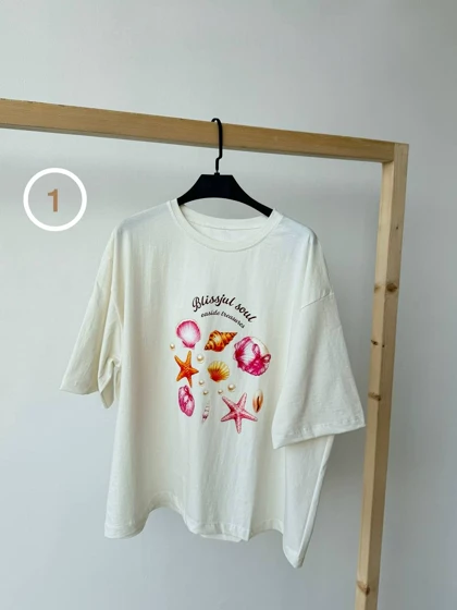 تیشرت باکسی Summer