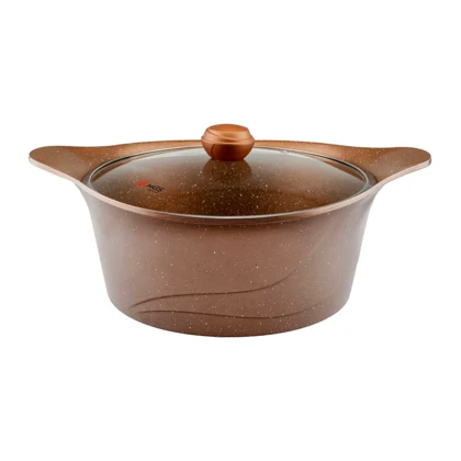 سرویس قابلمه 15 2 پارچه گرانیت طرح کره ای C
