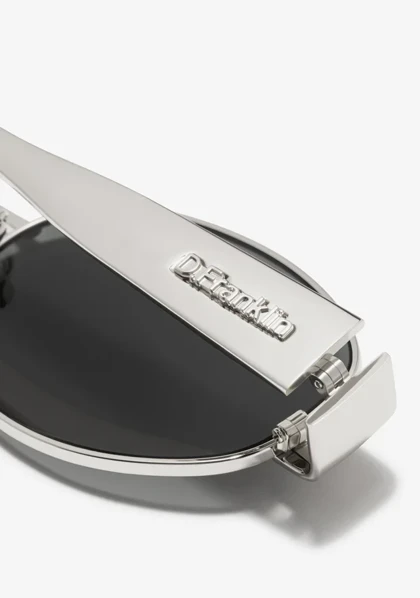 عینک آفتابی دی فرانکلین مدل D.franklin Cuprum Round Silver / Black