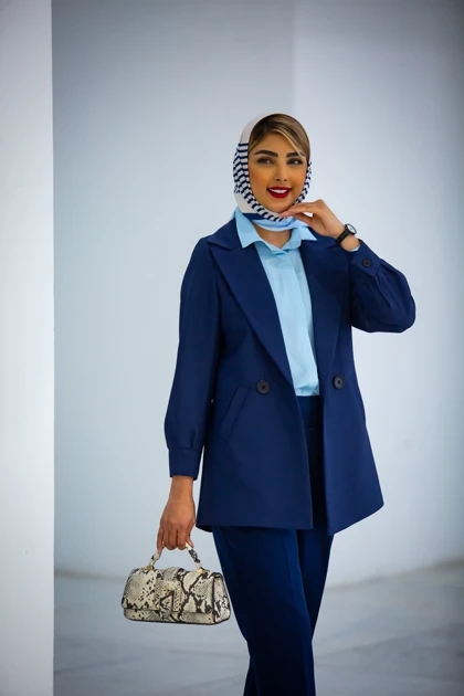 مانتو مازراتی کجراه استین پف میلان