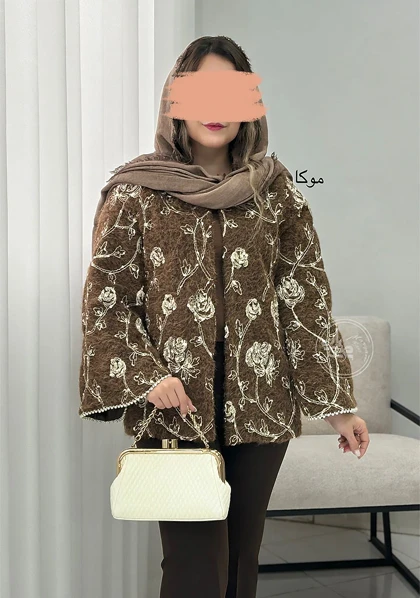 کت مزونی مروارید