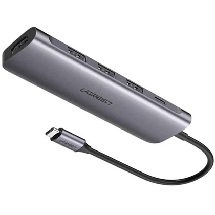 هاب تایپ سی 5 پورت یوگرین CM136 50209