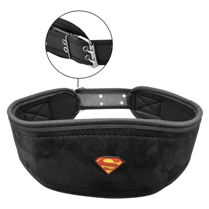 کمربند بدنسازی سوپرمن مدل بالشتدار Hom سگکی مشکی