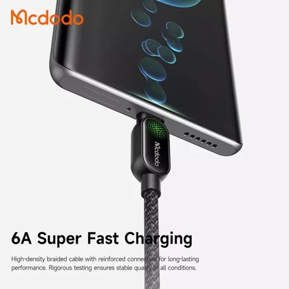 کابل تایپ سی 6 آمپر مک دودو MCDODO مدل CA-452 طول 1.2 متر