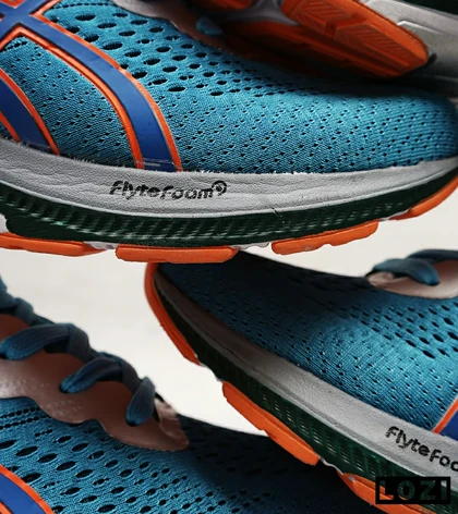 کتانی بزرگ پا آبی نارنجی ASICS GEL-KAYANO 27