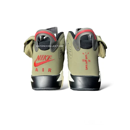 کتانی نایک ایر جردن 6 رترو تراویس اسکات کیفیت اورجینال Nike Air Jordan 6 Retro Travis Scott