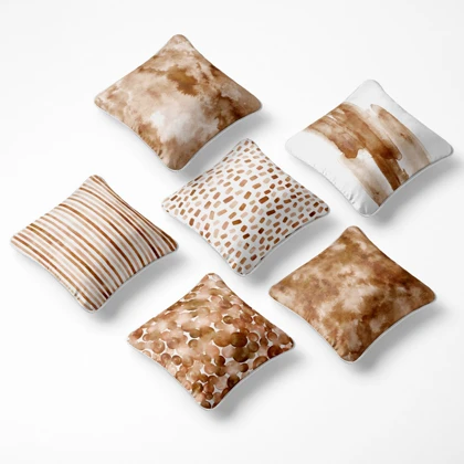 کوسن 6 تکه pillow 6 set 136