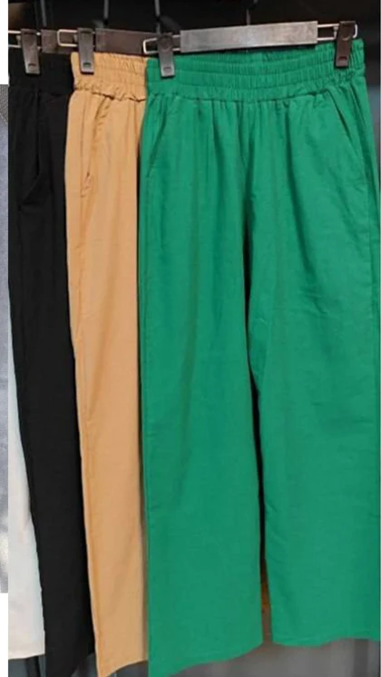 شلوار لینن زنانه 60057