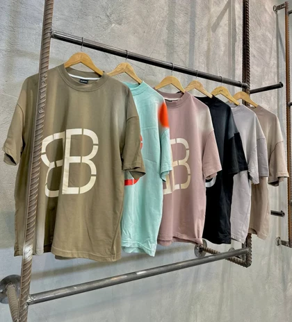 تیشرت بالنسیگاچاپ پیش و پشت