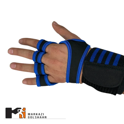 دستکش بدنسازی مچبند دار کد y-10