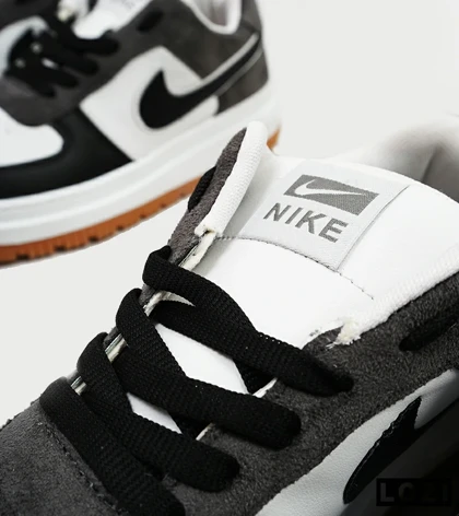 کفش کتانی مردانه و زنانه مشکی طوسی نایک NIKE AIR FORCE مدل 4191