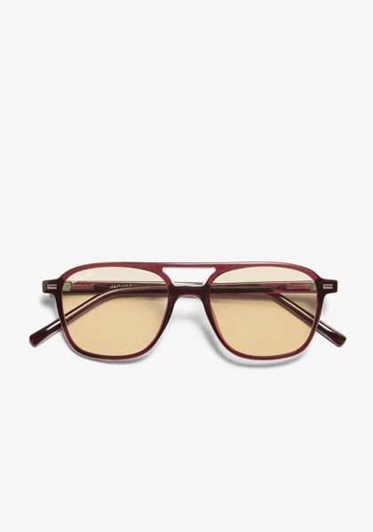 عینک آفتابی دی فرانکلین مدل D.franklin Jackson Square Brown / Amber