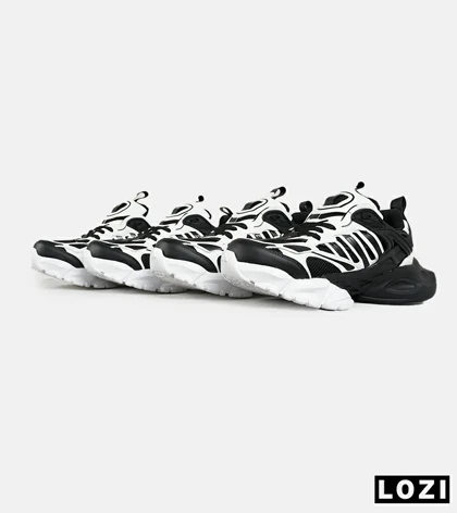 کفش کتانی مردانه و زنانه مشکی سفید ADIDAS performance x9000l4