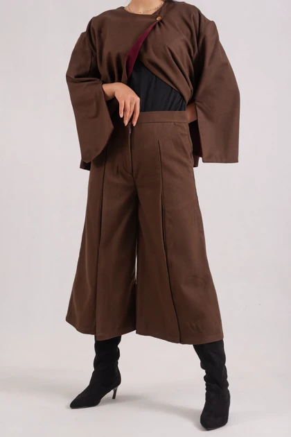 شلوار کشمیر chocolate cherry