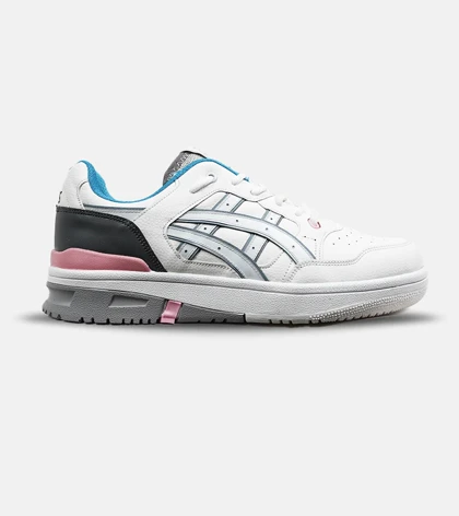 کفش کتانی مردانه سفید آبی ASICS TIGER RUNNER II