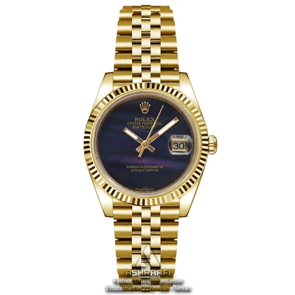 رولکس دیت جاست طلایی Rolex Datejust GV2