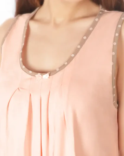 پیراهن آستین حلقه‌ای ستاره زنانه