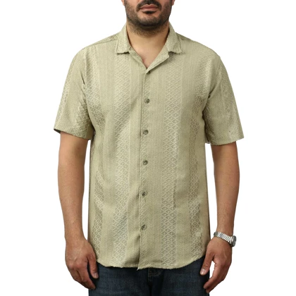 پیراهن آستین کوتاه مراکشی مردانه مدل 6211817