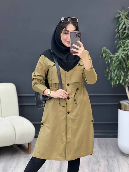 مانتو ژیله جیب نما هلیا