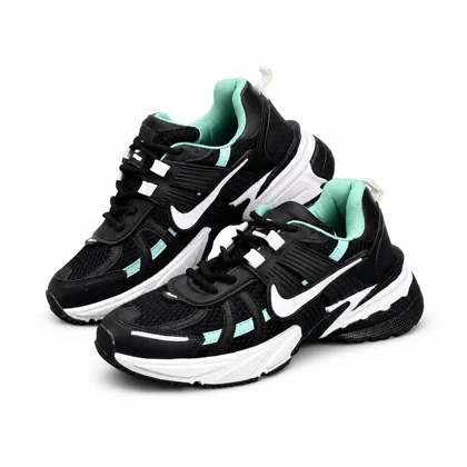 کفش کتانی مردانه نایکیv2k مشکی سبز Nike V2k