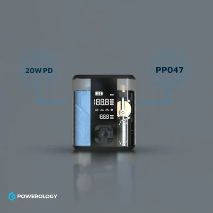 جامپ استارتر و پمپ باد POWEROLOGY PP047