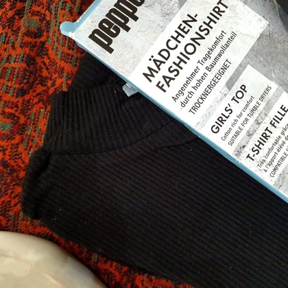 تیشرت آستین بلند دخترانه پیپرتس کد Z-YT78